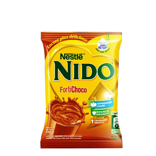 Sachet de lait en poudre NESTLE Nido forti choco - 35g - Kembuy